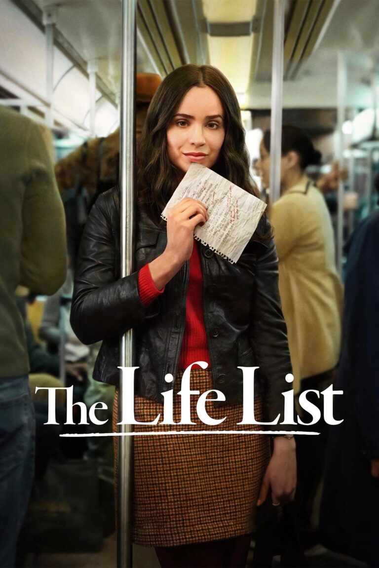 Official poster for the movie The Life List (2025).
