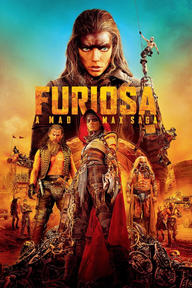 Official poster for the movie Furiosa: A Mad Max Saga (2024).