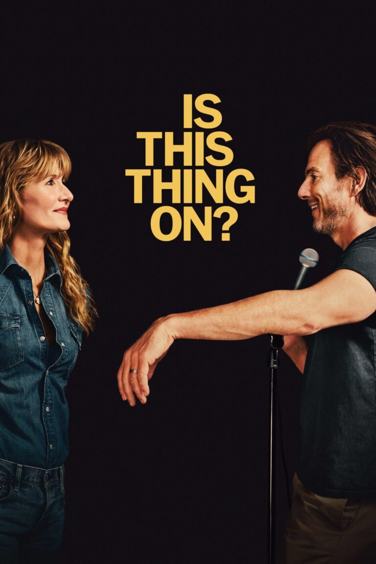Official poster for the movie Is This Thing On? (2025).