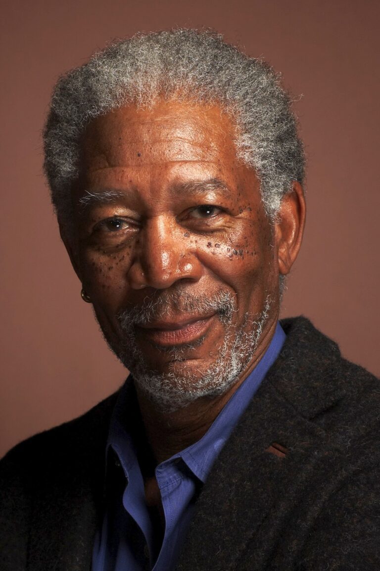 A headshot of Morgan Freeman.