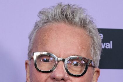 A headshot of Mark Mothersbaugh.